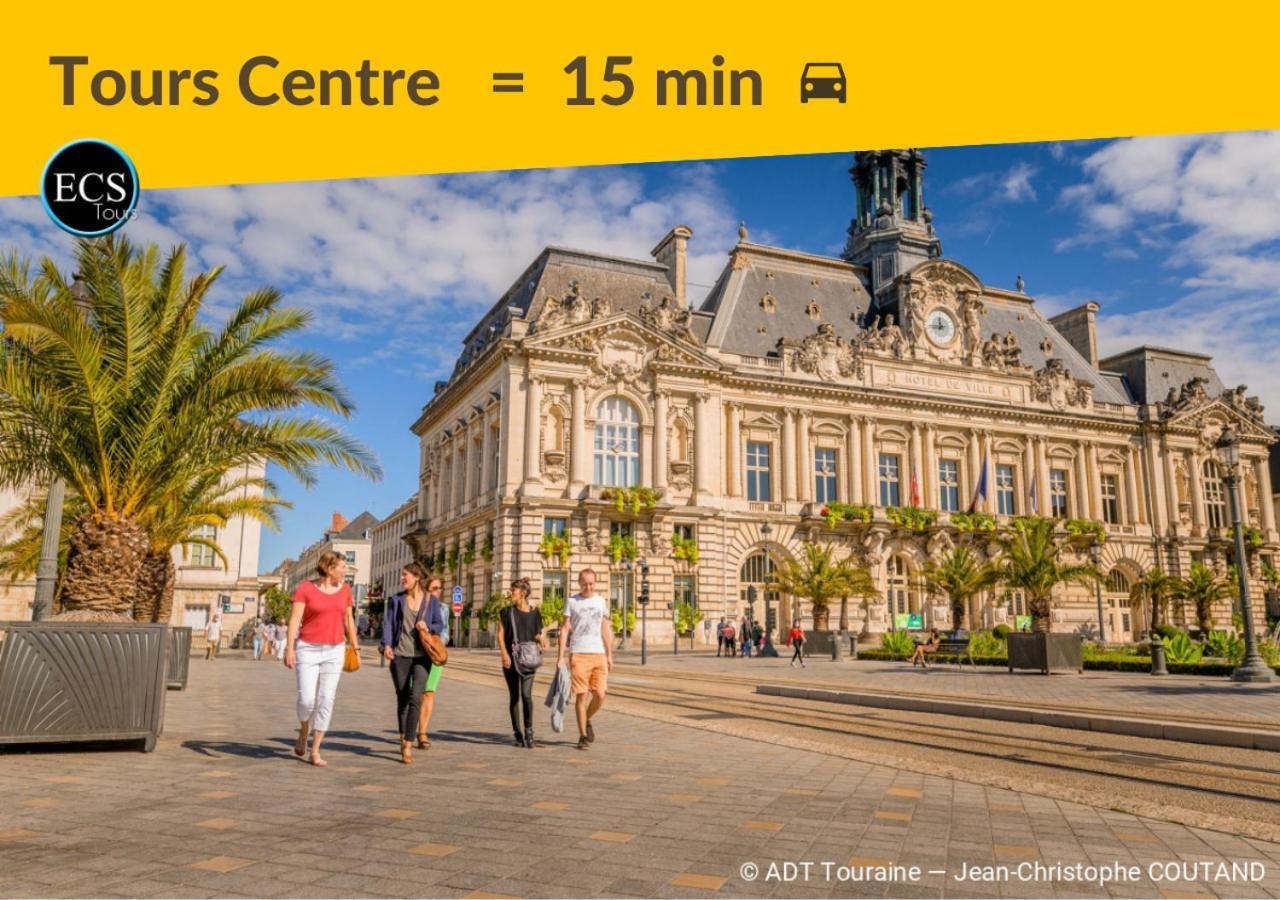 'Les Tropiques' - Parking Prive - Balcon - Tout Confort Joue-les-Tours Exterior photo